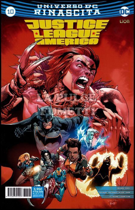 JUSTICE LEAGUE AMERICA #    48 - JUSTICE LEAGUE AMERICA 10 - RINASCITA